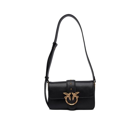 Pinko Borsa A Tracolla Morbida "mini Love Bag" In Pelle